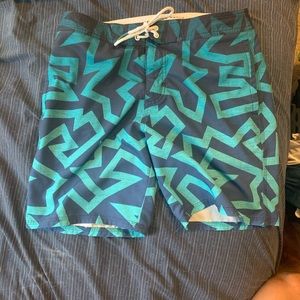 American Eagle swim trunks